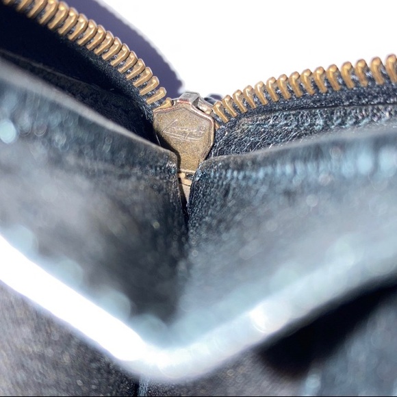 Balenciaga Continental Leather Wallet City Long Wallet in Black Noir - Picture 9 of 11